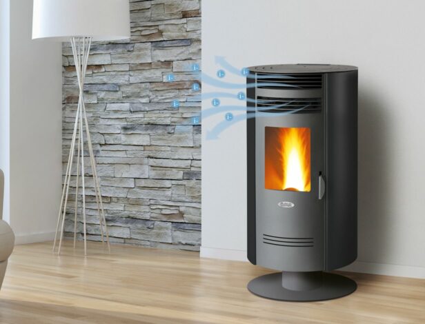 STUFA A PELLET VENTILATA