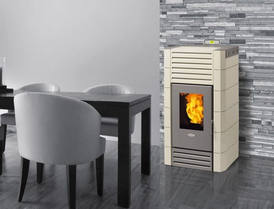 STUFA A PELLET R 14 VENTILATA E CANALIZZATA