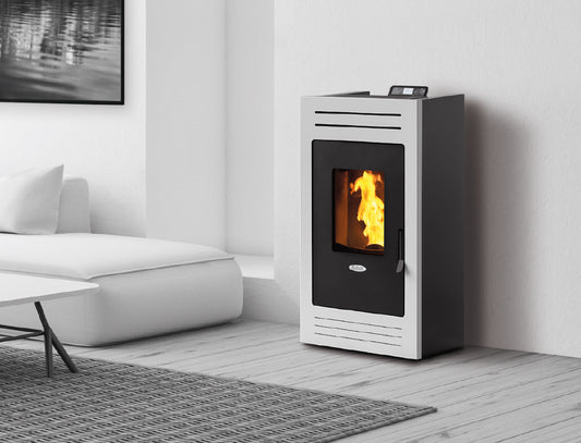 STUFA A PELLET W13 VENTILATA E CANALIZZATA